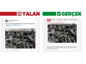 Bu tiyatroyu görmüştük! Terör örgütü yanlılarından "Barış Pınarı Harekatı" manipülasyonu