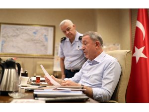 Karargah'ta sabahın ilk saatlerine kadar yoğun mesai