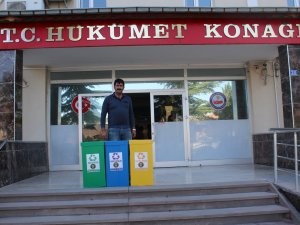 Yunak Belediyesi'nden "Sıfır Atık Projesi"ne destek