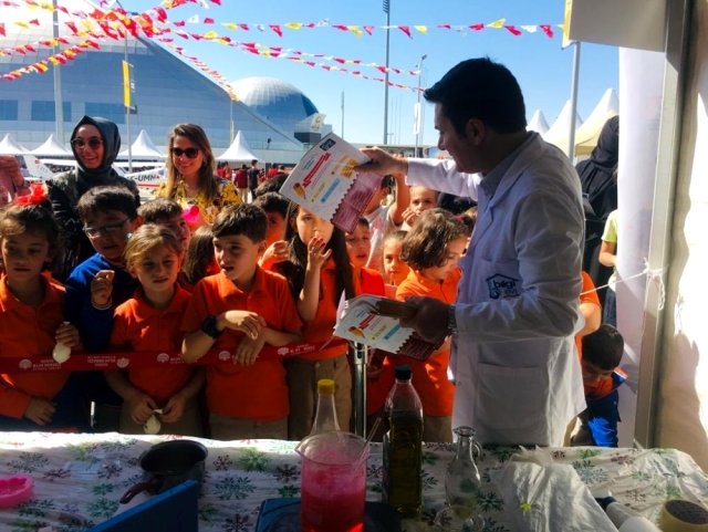 'Konya Bilim Festivali'ne katıldılar