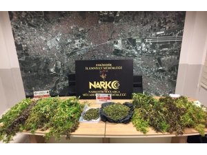 Eskişehir’de 1 kilo 500 gram esrar ele geçirildi