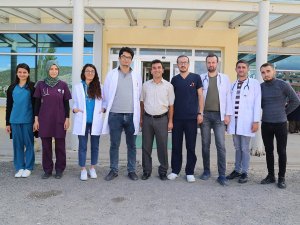 Hadim Devlet Hastanesi'ne atanan doktorlar göreve başladı