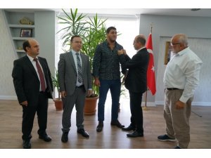 Başkan Kılıç’tan Terme’nin gururuna altın