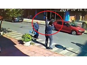 14 yaşındaki çocuğa pompalı tüfekle saldırı anı güvenlik kamerasında