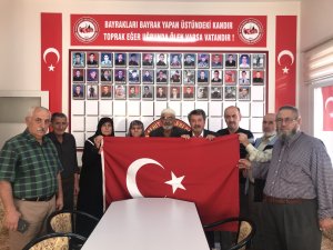 Konyalı şehit ailelerinden Barış Pınarı Harekatına destek