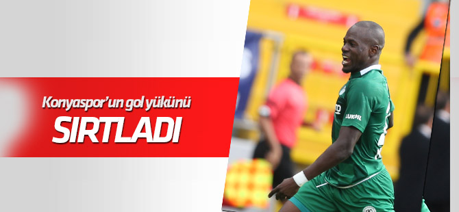 Konyaspor’un gol yükünü Miya sırtladı