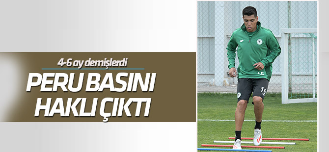 Hurtado konusunda Peru basını haklı çıktı