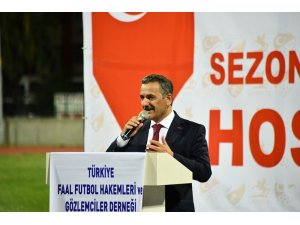 Vali Kaymak: “Siz maçta düdüğünüzle ve verdiğiniz kararlarla konuşacaksınız”