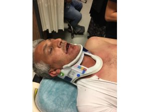 Gaziyi darp ettiği iddia edilen şahıs konuştu