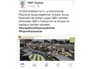 Barış Pınarı Harekatı’na karşı propaganda yapan HDP’lilere gözaltı