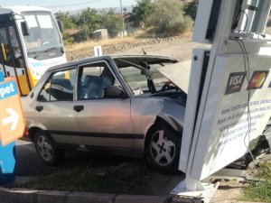 Akçadağ’da trafik kazası: 1 yaralı