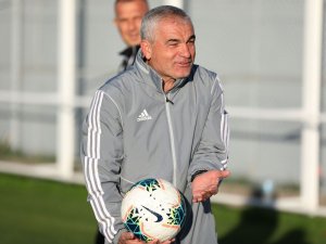 Sivasspor’da neşeli idman