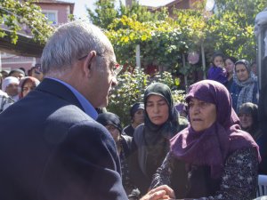 Kılıçdaroğlu'ndan taziye ziyareti