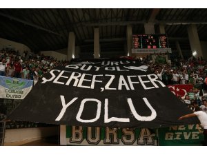 Bursaspor taraftarından Mehmetçiğe destek