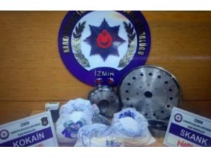 Yedek parça içinde gizlenmiş 7 kilogram kokain ele geçirildi