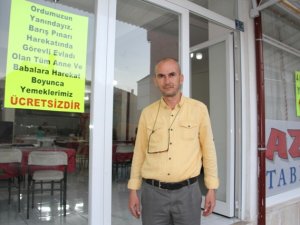 Beyşehirli esnaftan Barış Pınarı Hareketine anlamlı destek