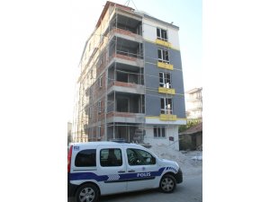 Konya’da inşaatın 4. katından düşen işçi yaralandı