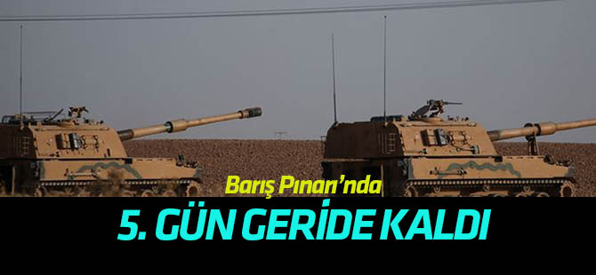 Barış Pınarı Harekatı'nda 5. gün