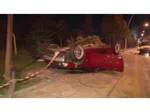 Ankara’da trafik kazası: 1 ölü, 3 yaralı