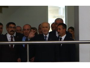 Devlet Bahçeli parti genel merkezine geldi