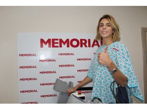 Kübra Siyahdemir, sağlık kontrolünden geçti