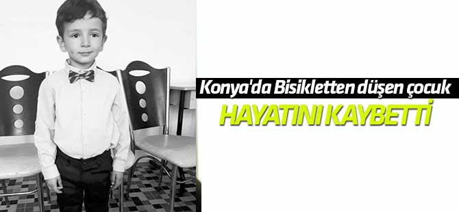 Bisikletten düşen çocuk, başını traktörün demirine çarpınca hayatını kaybetti