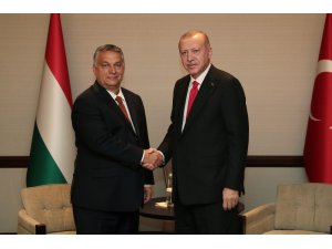 Cumhurbaşkanı Erdoğan, Macaristan Başbakanı Orban ile görüştü