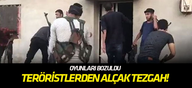 Oyunları bozuldu Teröristlerden alçak tezgah!