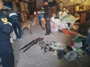 İnönü'de silah kaçakçılığı operasyonu