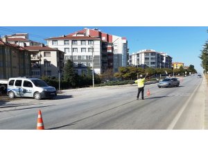 Kulu’da trafik denetimleri