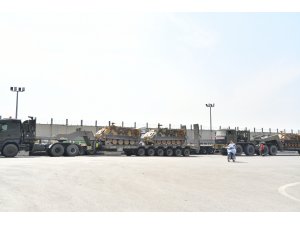 Suriye sınırına askeri sevkiyat