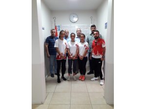 Milli Hokeycilerden ASKF’ye ziyaret