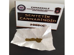 Çanakkale’de uyuşturucu operasyonu: 1 tutuklama