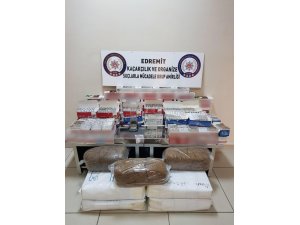 Edremit’te polisten kaçak tütün operasyonu