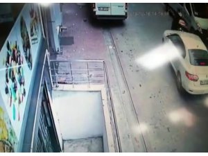 Kavga ettiği motosikletli genci ara sokakta sıkıştırıp kaza yaptırdı