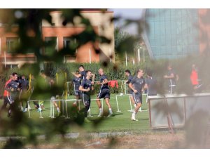 Kayserispor’da futbolcular idmana çıktı