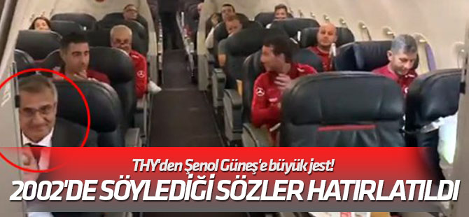 THY'den Şenol Güneş'e büyük jest! 2002'de söylediği sözler hatırlatıldı
