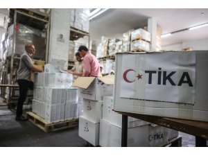 TİKA'dan Gazze'ye ilaç yardımı