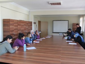 Yalıhüyük'de kadın çiftçiler için bilgilendirme toplantısı yapıldı