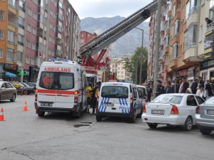 Seydişehir de ev yangını