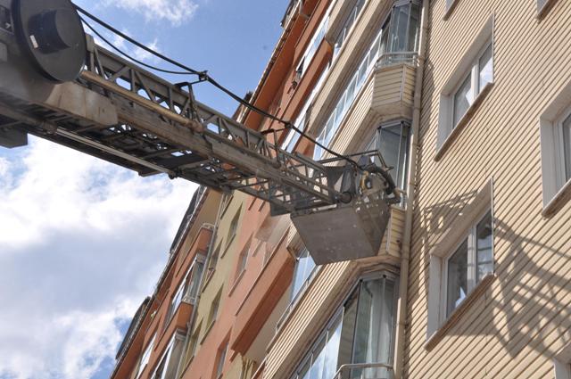 Seydişehir de ev yangını