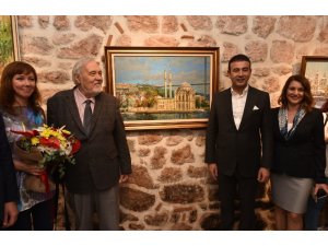 Türk ve Rus ressamlardan karma resim sergisi