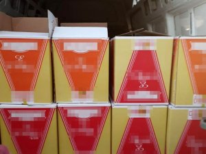 510 bin sigara makaronu ele geçirildi