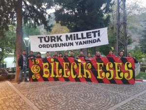Bilecik’teki Eskişehirli öğrenciler şehitler için mevlit okuttu