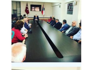 Muhtarlar, Emniyet Müdürü Akay’dan aylık periyodik toplantı talebinde bulundu