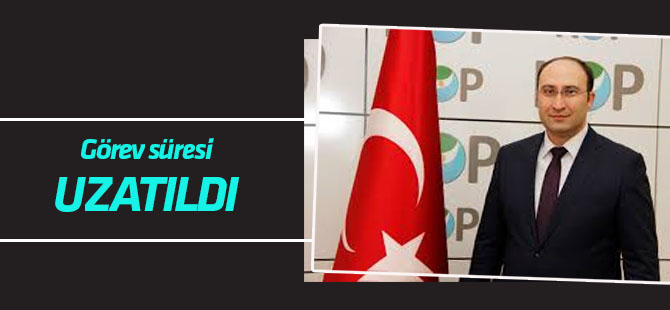 KOP İdaresi Başkanlığında görev süresi uzatımı