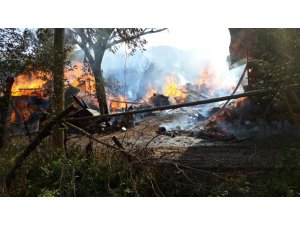 Defnedildiği gün evi yandı