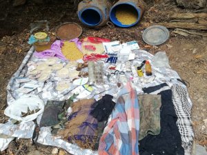 Amanoslar’da PKK sığınağı ve erzak deposu bulundu