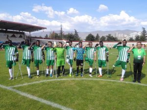 Konya Engelliler Gücü Ampute Futbol Türkiye Kupası'na mağlubiyetle başladı
