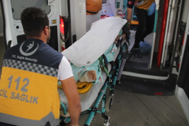 Darp edilmiş olarak bulundu